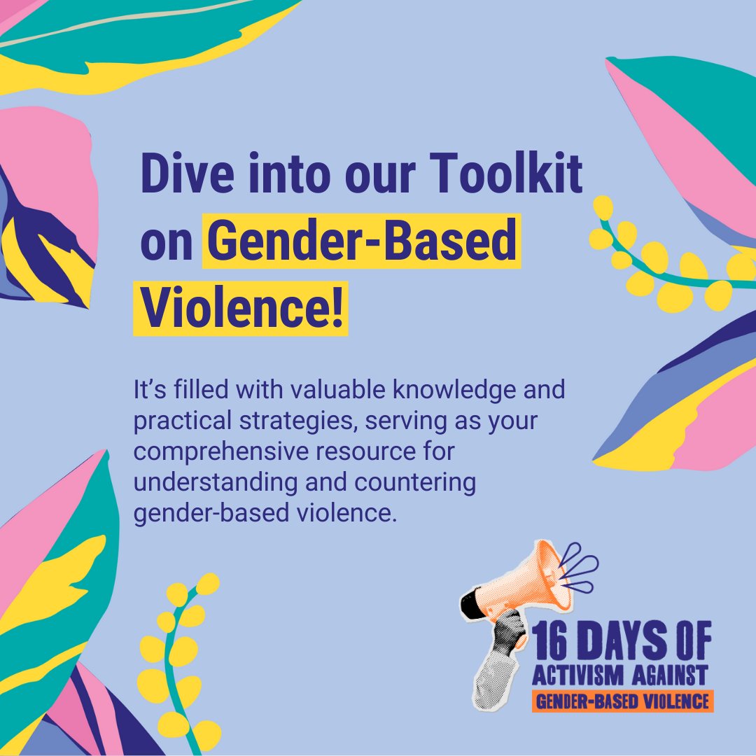 📢 Exciting update – our #GBVToolkit is live! Discover WILPF's work, insights on GBV, survivors' stories, and pre-drafted social media templates for #16DaysOfActivism. Whether you're a @WILPF member, ally, or eager to learn, this toolkit is for YOU: shorturl.at/AJX39