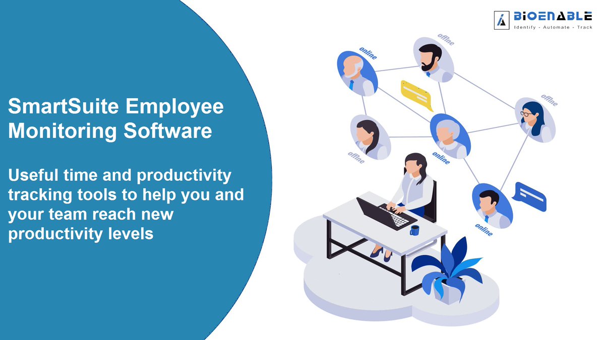 👥 Revolutionize your workplace with SmartSuite Employee Monitoring Software! Boost productivity, enhance security, and streamline management. 🖥️

Upgrade your workplace efficiency. 

More Details: bioenabletech.com/solutions/arti…

#EmployeeMonitoring #SmartSuite #BioEnable