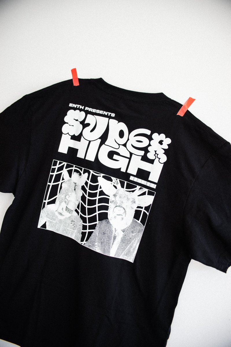 info】 ENTH presents. SUPER HIGH □Tee □POSTER 好評につき、販売