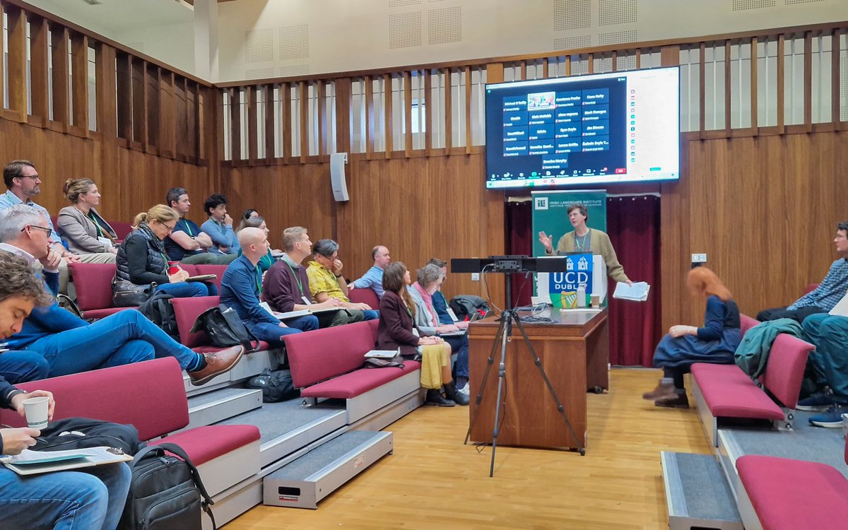 ILI_Landscape's tweet photo. The Irish Landscape Institute’s Biennial Conference is underway. @ManchanMagan thank you for inspiring us to ‘listen to the land speak’. https://t.co/1WdYfTKhw0