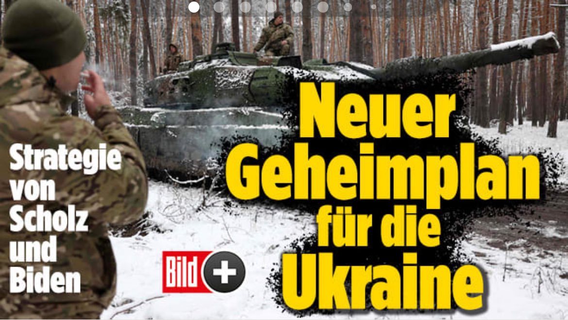 #Exklusiv Nach @BILD-Recherchen wollen die USA und Deutschland die Ukraine mittels gezielter Waffenlieferungen dazu bringen/zwingen, in Verhandlungen mit Russland einzutreten. ➡️Dabei wird die Ukraine weiterhin mit neuen Waffen versorgt, jedoch gerade in der Qualität und…