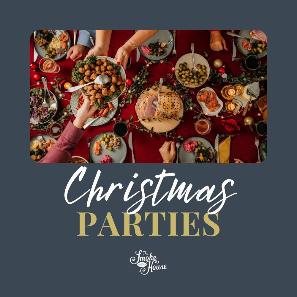 Have you started planning your Christmas Party for work?

Why not come to The Smoke House instead? Find out more ➡️ chequershotelnewbury.co.uk/xmas/