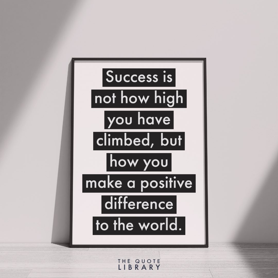 Echosofinsight's tweet photo. In what ways are you making a positive impact?
#PositiveImpact #Success #RoyTBennett #MakeADifference https://t.co/MNMLIREoKY