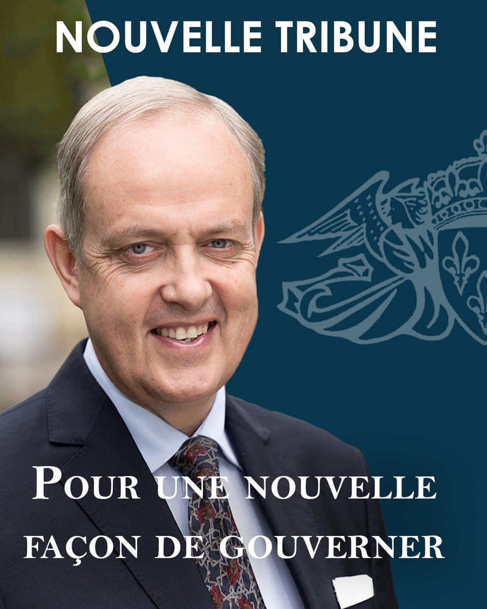 Monarchies2000's tweet image. Le @PJComtedeParis , prétendant au #trône de France, a publié une nouvelle tribune où il s'inquiète de la mauvaise gouvernance de la #France. 🇫🇷👑⚜️👇 #monarchie
