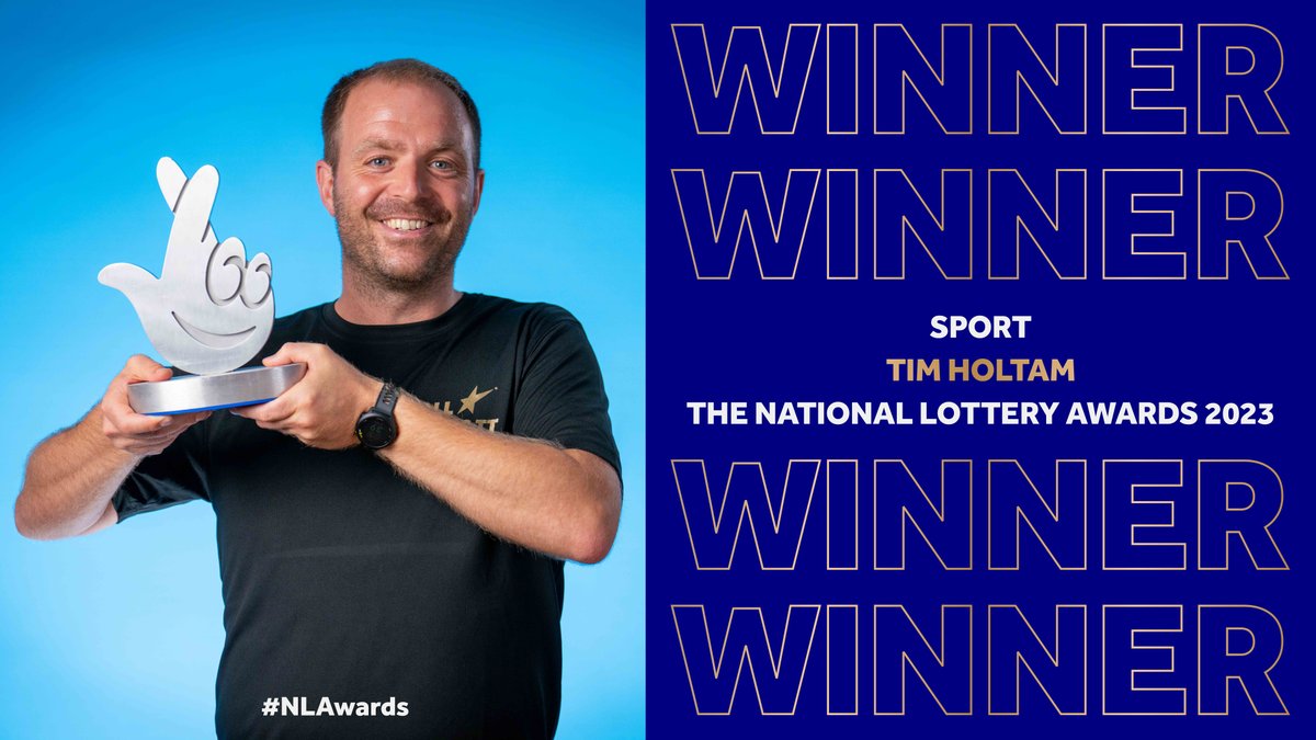 Congratulations to Tim Holtam, the National Lottery Awards 2023 Sport Winner! 👏

Tim, the director of Brighton Table Tennis Club, is being recognised for the talent, hard work and amazing dedication that goes into the running of the project.

#NLAwards | @LottoGoodCauses