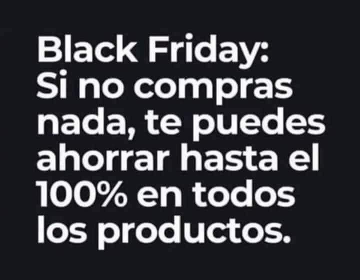 rociolgn's tweet image. ¿Es o no? 😂 #humorreal #BlackFriday #viernes