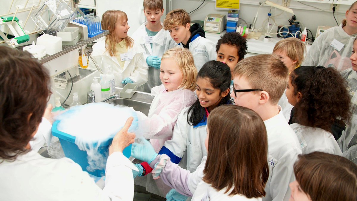 University of Turku held “Bring your kids to work day” and we organized a lab tour & other activities for kids. It was a bit different day at work, but all the more joyful and enjoyable. @UniTurku