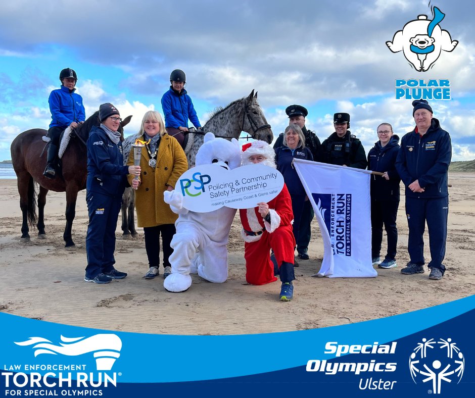 ❄️ Brace yourself for the chill! Special Olympics Ulster Polar Plunge hits Portrush on December 3rd. Plunge into the sea at 1pm, but make sure to register in person from 12pm. Sign up now at ➡️specialolympics.ie/polarplunge #FreezinForAReason @letrni