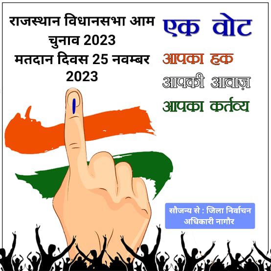 District Election Office Nagaur tweet media