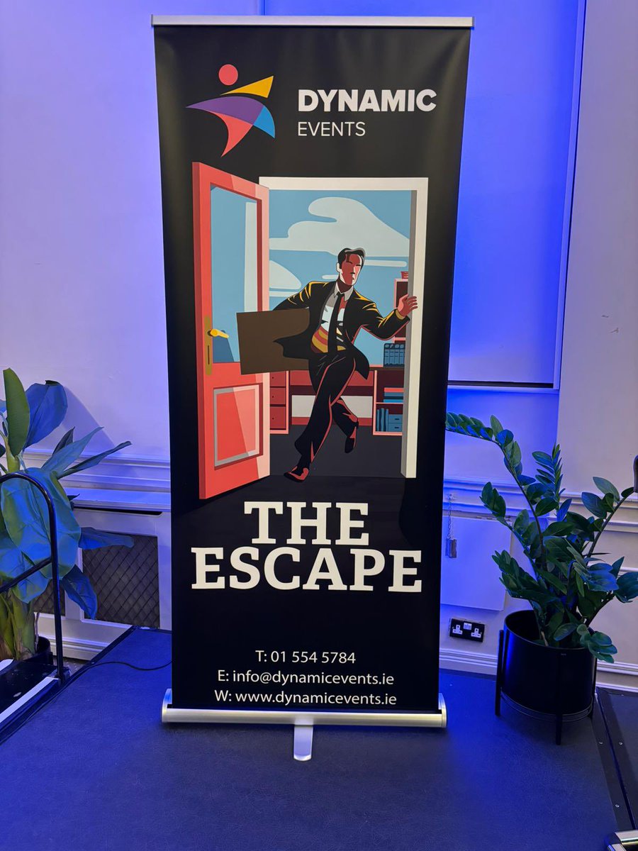 DynamicEventsIE's tweet image. Great Friday fun in the @johnstownestate this morning running “The Escape” for one of our clients.

#DynamicEvents #EscapeRoom #TeamBuilding #CorporateEvents #TheJohnstownEstate #JohnstownEstate