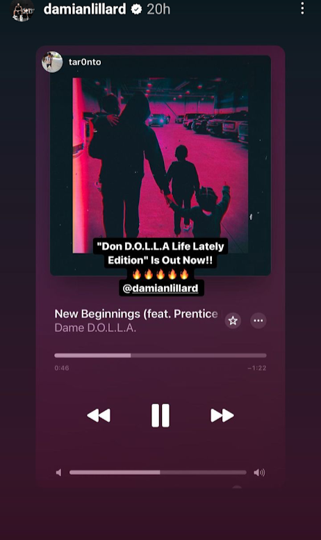 kimmyann1111's tweet photo. #DonDOLLA #LifeLately #DameDOLLA #DamianLillard #PrenticePowell #NewBeginnings https://t.co/j7dPZouVlz