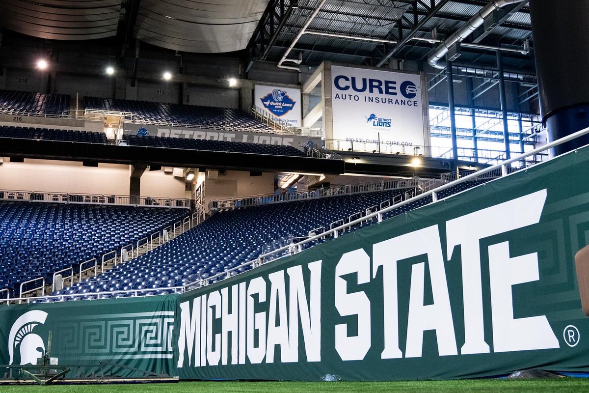 Ford Field is getting a makeover. 😎 #GoGreen