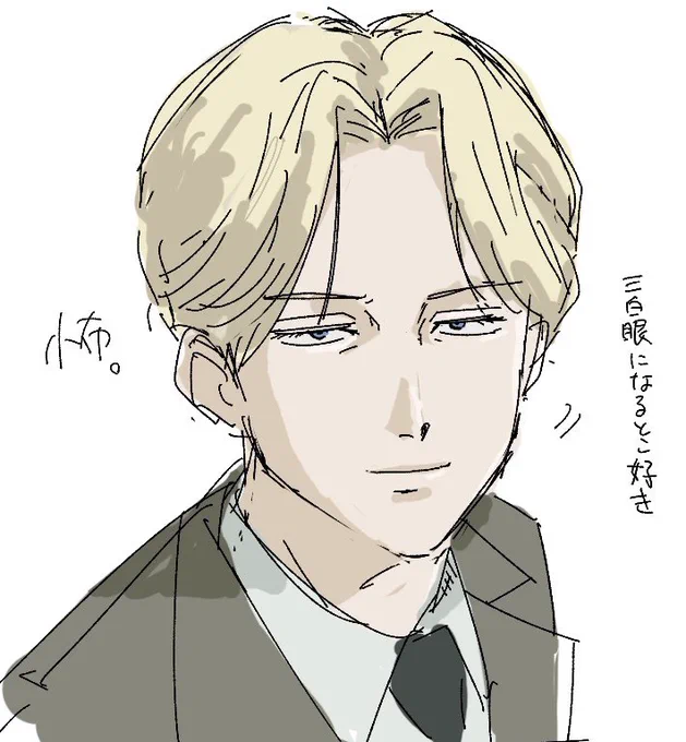 テンマとヨハンらくがき 