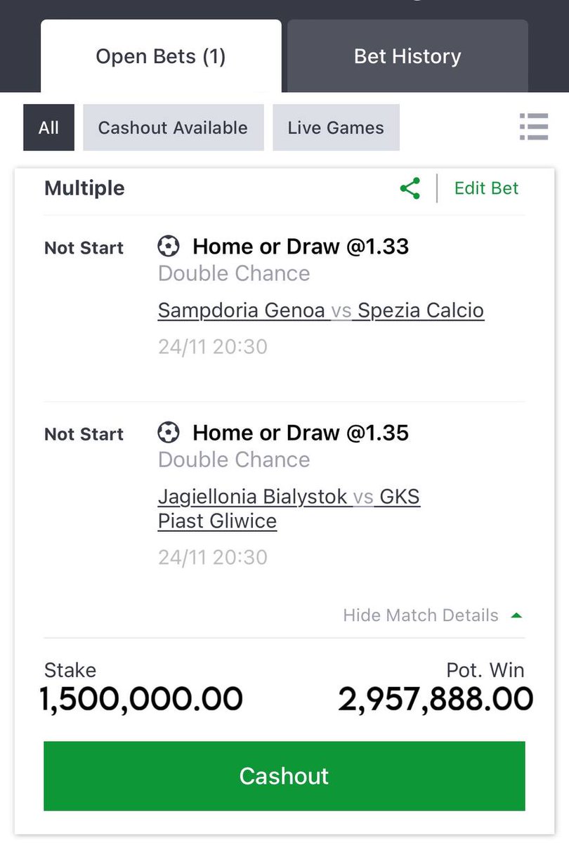 _egungunn's tweet photo. 2.00 Odds already booked tonight 💼❤️

Retweet and drop your account details, I will pick winners in the comment section 💸💸💸 https://t.co/dV4vclF3UV