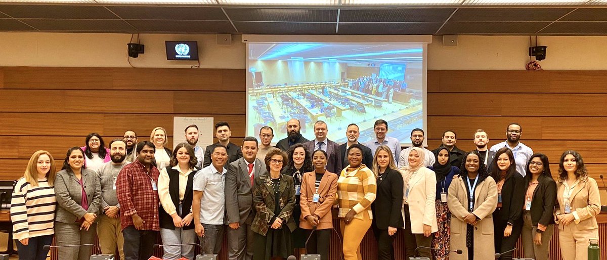 Since 2005 the UN Minorities Fellowship Programme has brought voices of minorities to the UN & beyond.  I was honoured & inspired to meet these brave #humanrights defenders who are dedicated to promoting & protecting human rights around the world as they #StandUp4HumanRights