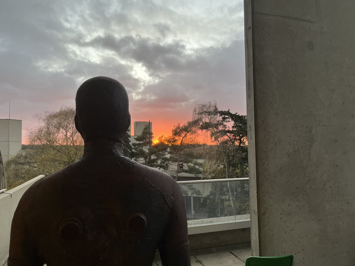 @uniofeastanglia stunning sunset tonight - best views from the @UEALibrary of course!