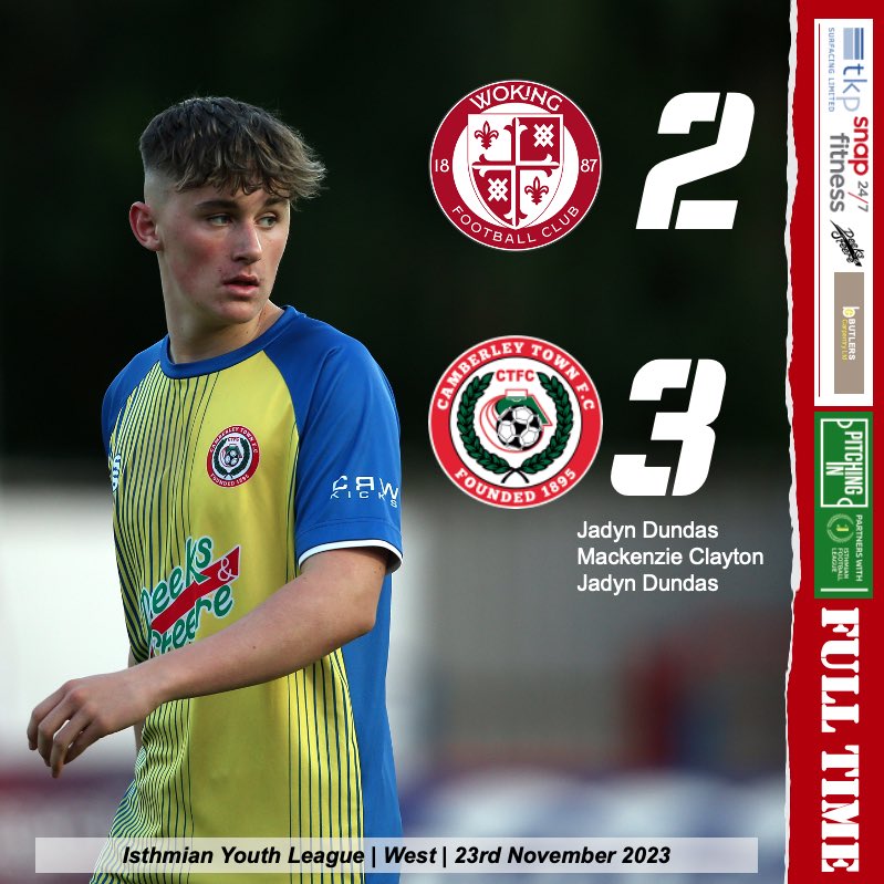 Busy week just gone. U18’s beat Woking last night 3-2 in the <a href="/IsthmianLeague/">The Pitching In Isthmian League</a> goals from Mackenzie Clayton &amp; 2 from <a href="/dundas_jadyn/">jadyn</a>  who was the Krooners MOM.