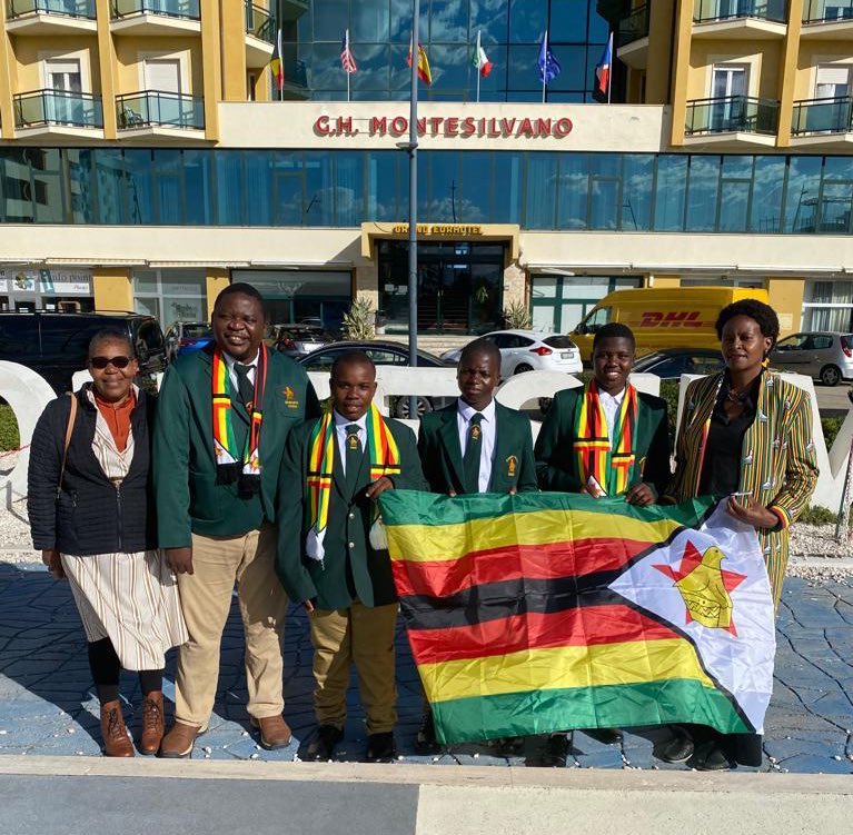 Gokwe came to Rome and conquered Rome. Cheziya School lifts the 1st prize in the world chess competition. Congrats to the motherland🇿🇼🇿🇼🇿🇼@anesu_netty