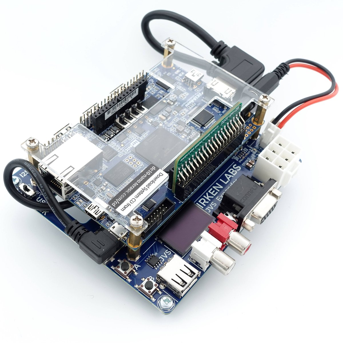 IrkenLabs's tweet image. Black Friday, 10% off the entire store for 24hours!
Time to pick up the dual SDRAM compatible JVS Expander for the #MiSTerFPGA , or perhaps the "arcade-first" Retro Scaler A1?
irkenlabs.com/shop/