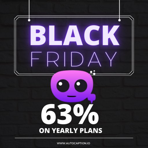Black Friday - 63% OFF 
Yearly Plans Only - Expires in 48h ⏰