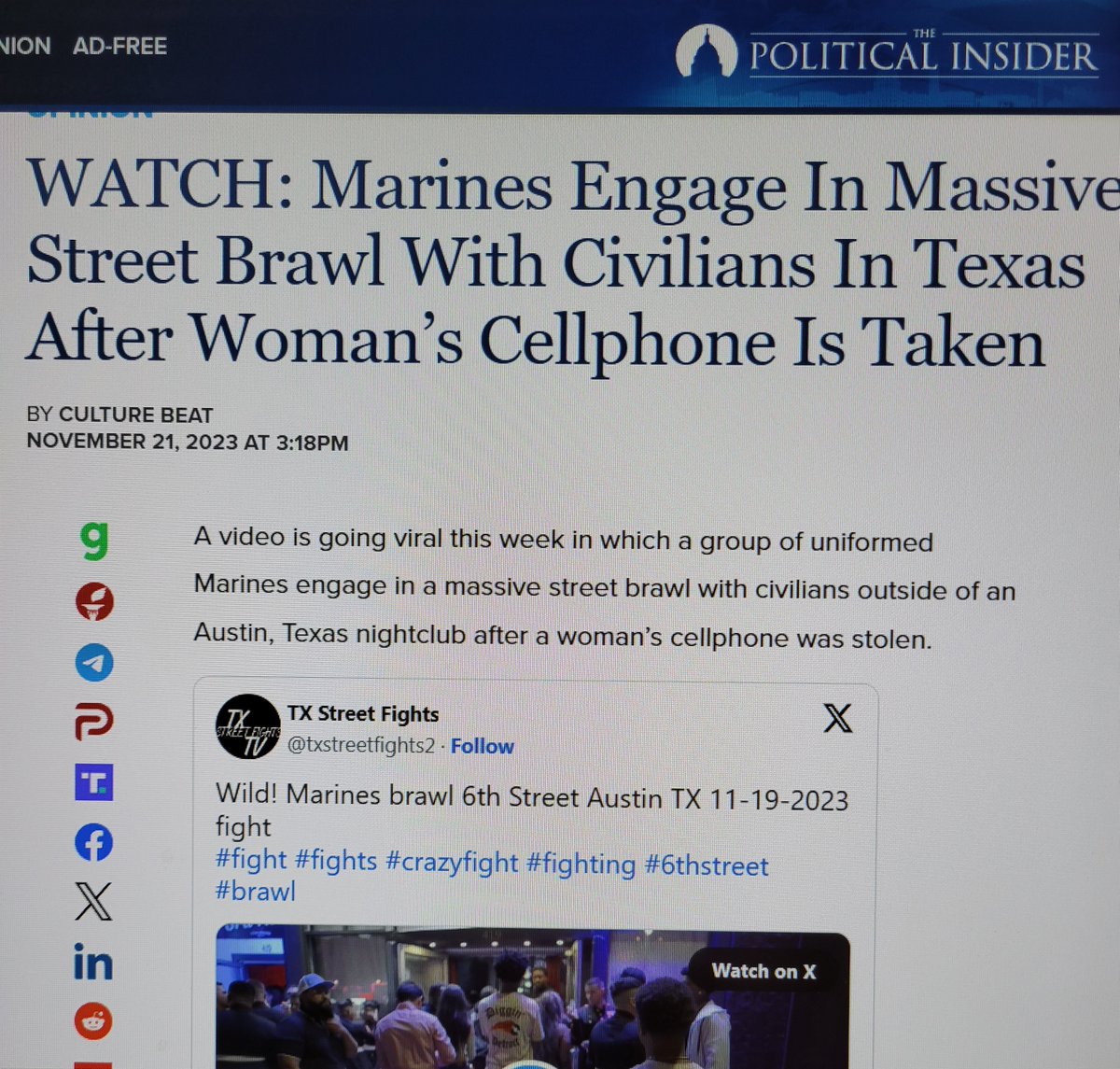 shifty_adam's tweet photo. @ianmiles Too bad some Marines weren't on board! https://t.co/cZhiJVNZHp
