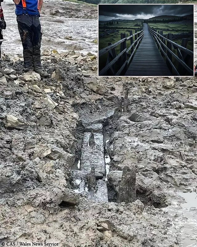 Archaeologists uncover 2,000-year-old wooden bridge linking England and Wales Continue reading: archaeologymag.com/2023/09/archae… #archaeology #ancientworld #archaeologynews #anglosaxon #chepstow #romanempire