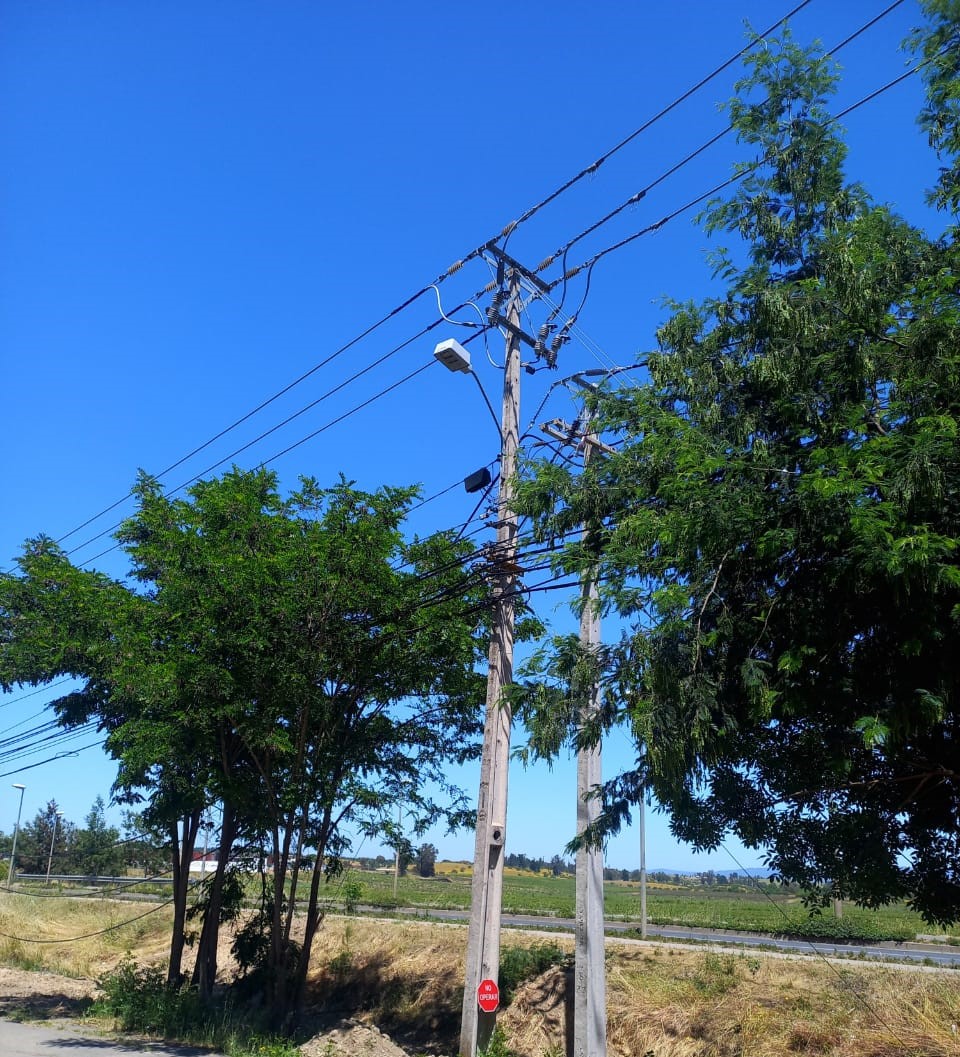 CGE_Clientes's tweet photo. Nuestras brigadas👷🏻‍♂️ realizan trabajos de mejoras a la infraestructura eléctrica en el sector La Vendimia, en la comuna de #Cauquenes. Estas labores benefician la continuidad del suministro⚡. #PlanMauleCGE https://t.co/aYTddCpFjn