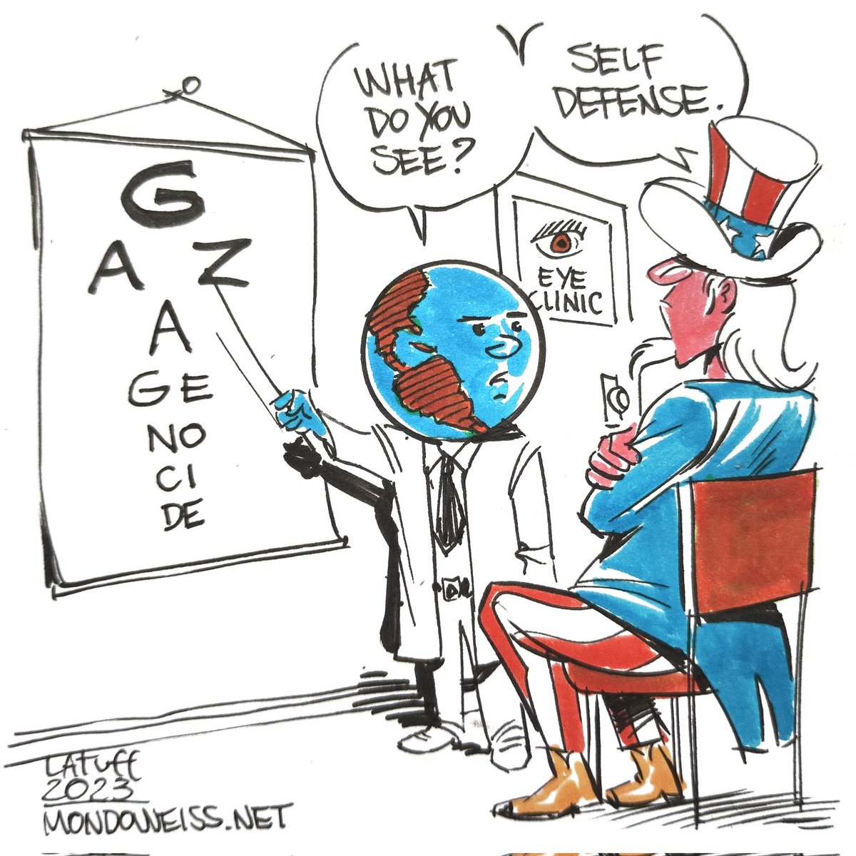 Can you see the truth?
#GazaGenocide 
#GazaGenocide 
#Palestine 
#Israel 
Via <a href="/Mondoweiss/">Mondoweiss</a>