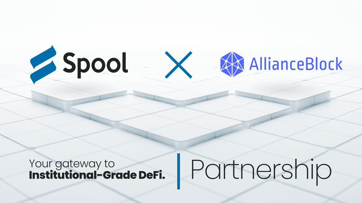 🎉 We're thrilled to partner with <a href="/AllianceBlock/">Nexera (formerly AllianceBlock)</a> and integrate their compliance solutions @NexeraID into Spool V2! 🤝

This allows us to offer flexible, regulatory-ready #DeFi yield products for institutions. $SPOOL

medium.com/spoolfi/spool-…