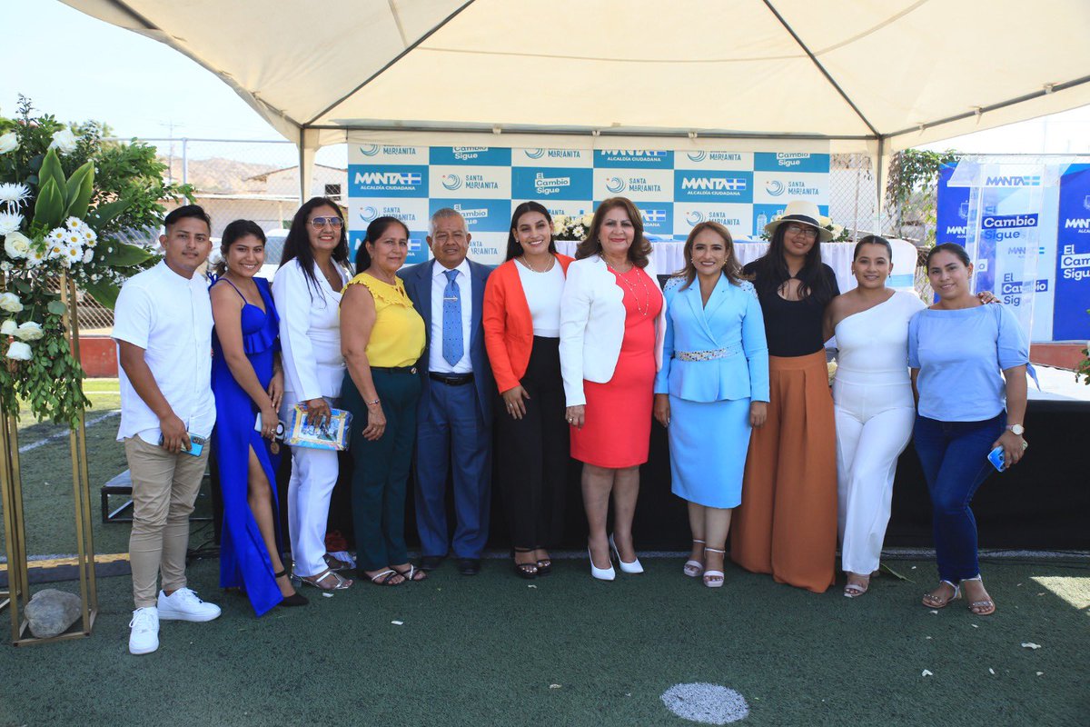 manta_alcaldia's tweet photo. Nuestro paraíso rural celebró 27 años como una parroquia de constante evolución

Manta amaneció este jueves con mucho orgullo. Se conmemoraron los 27 años de progreso de Santa Marianita como parroquia mantense y se lo hizo con desfile cívico y sesión solemne. https://t.co/qMuHx5rIlA