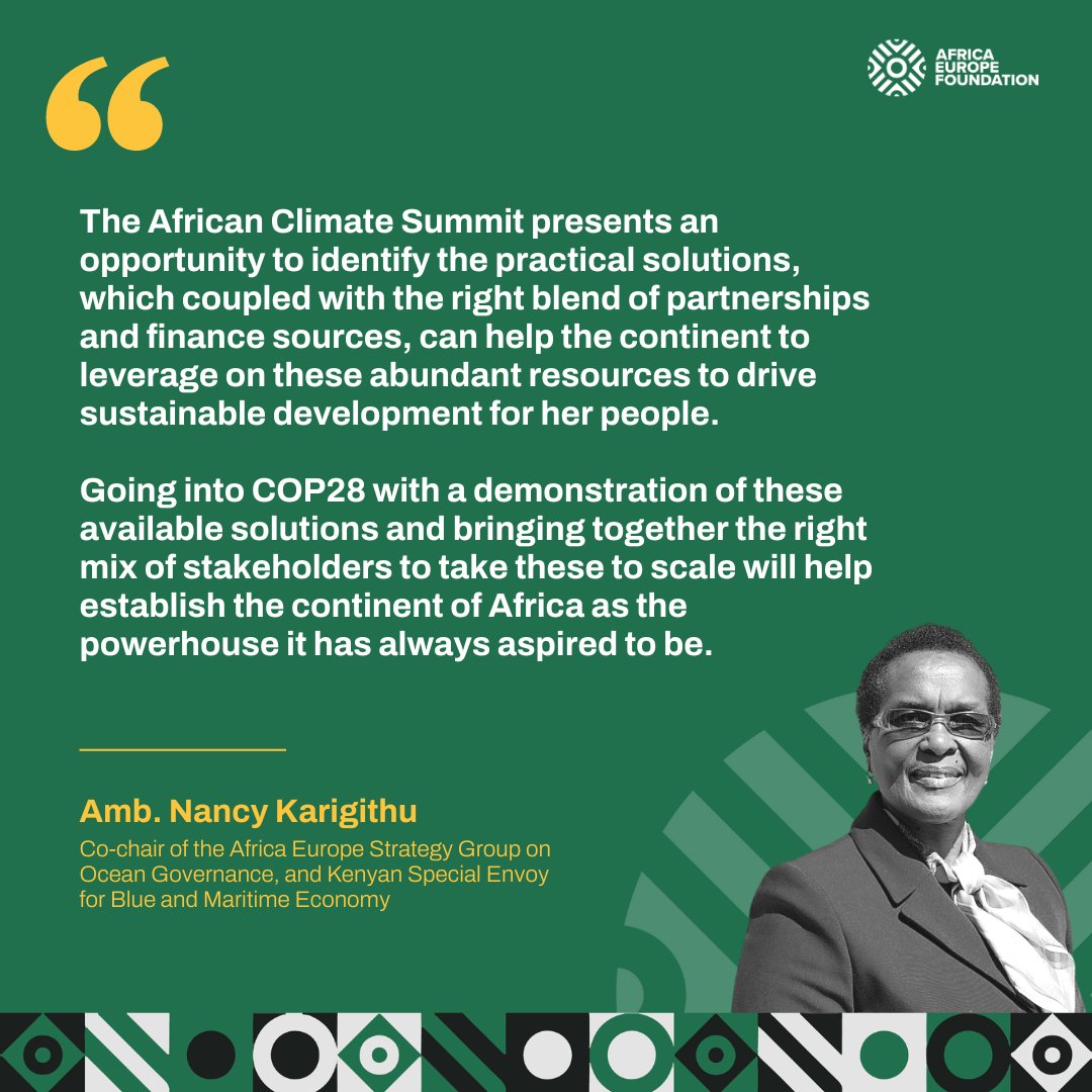 🎯 #ACS23 worked to consolidate the African voice, culminating in preparations for #COP28. 🤔Will this milestone event serve as a springboard for expediting critical initiatives and pushing for more urgent climate action? 🔎#AEFatCOP28 agenda ☞tinyurl.com/mr3yzxxm