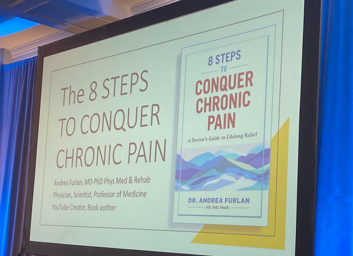 The fabulous and knowledgeable @adfurlan is now up. #ChronicPain