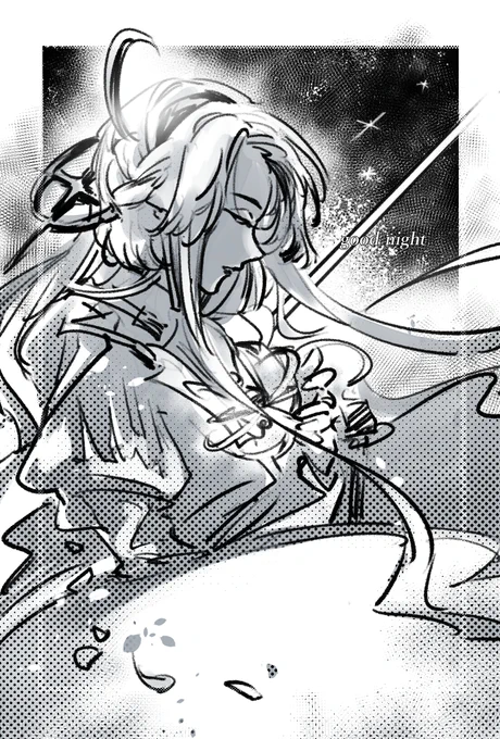 改めて昨日のネクオペありがとうございました!!
無配ポストカードとしてお配りしたクリステンさんです!孤星でかなり感情持ってかれたため、描きたい想いが強かった…… 