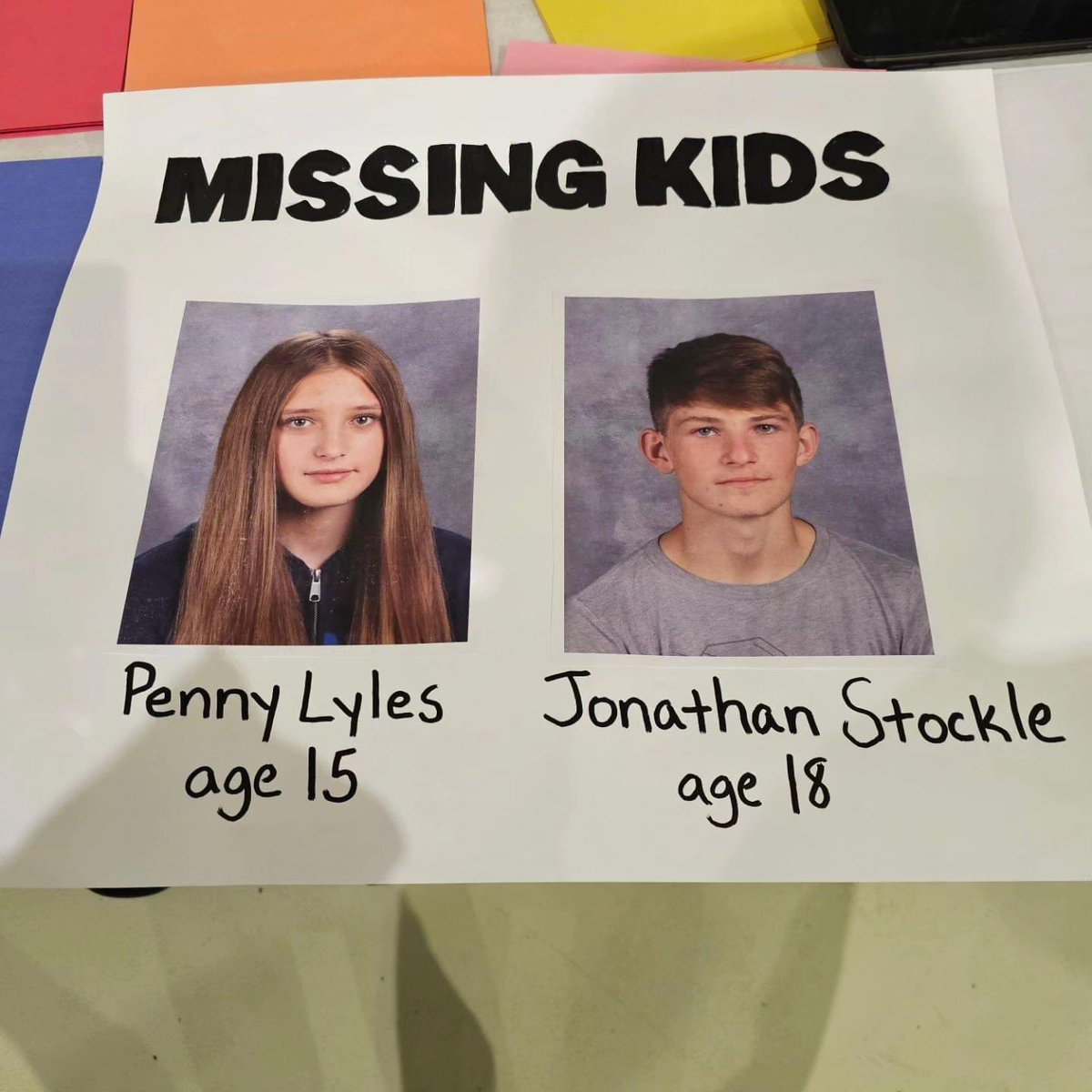 PnwCrimeNetwork's tweet image. Today marks the 10th day of #missingteens Penny Lyle and Jonathan Stockle. No communication with their families. Let's unite, keep searching, and never give up. Your help could be the key.  #FindPennyAndJonathan