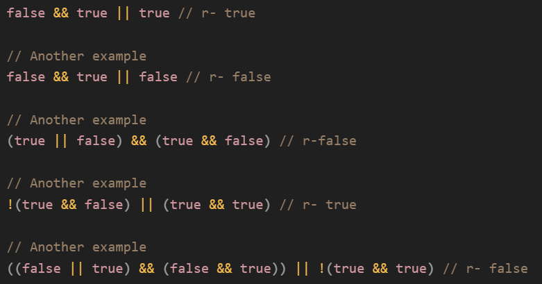 JDiffey66005's tweet photo. Nov 24th- a logical friday 📅

🐬 Recap: combining logical operators always confused me, so i spent a bit of time recapping them this afternoon. Finally feels like I’m getting the hang of them! https://t.co/Z3Ux6ilxp8