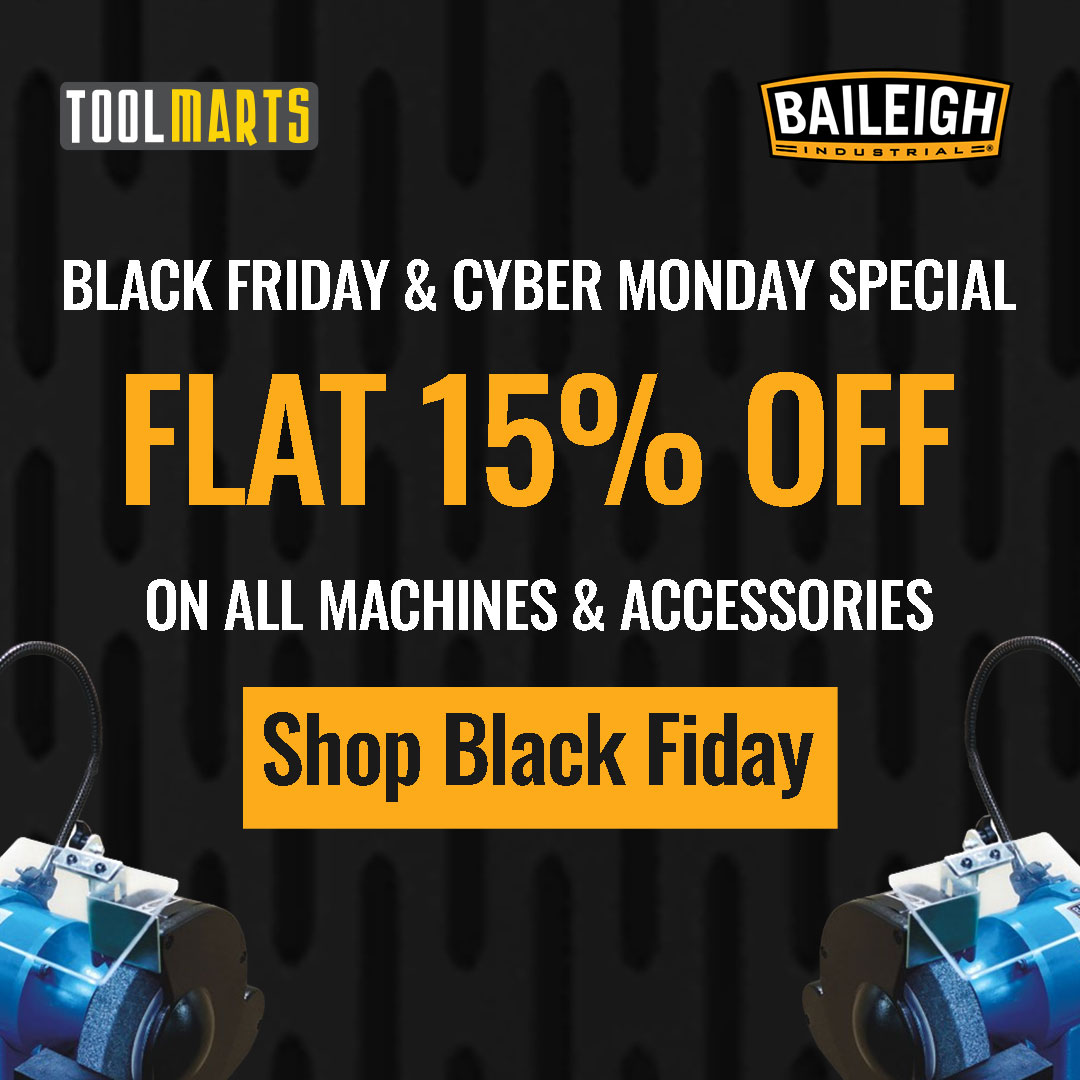 tool_marts's tweet photo. BAILEIGH - BLACK FRIDAY &amp; CYBER MONDAY SPECIAL SALE

BIG SALE ON BIG ITEMS!
SAVE 15% ON ALL BAILEIGH MACHINES AND ACCESSORIES

Shop now: https://t.co/LScu7mXiT3

#MilwaukeeTools #WorkshopEssentials #PowerTools #HomeImprovement #LimitedTimeOffer #UpgradeYourTools #blackfriday https://t.co/umWuJuAyiA