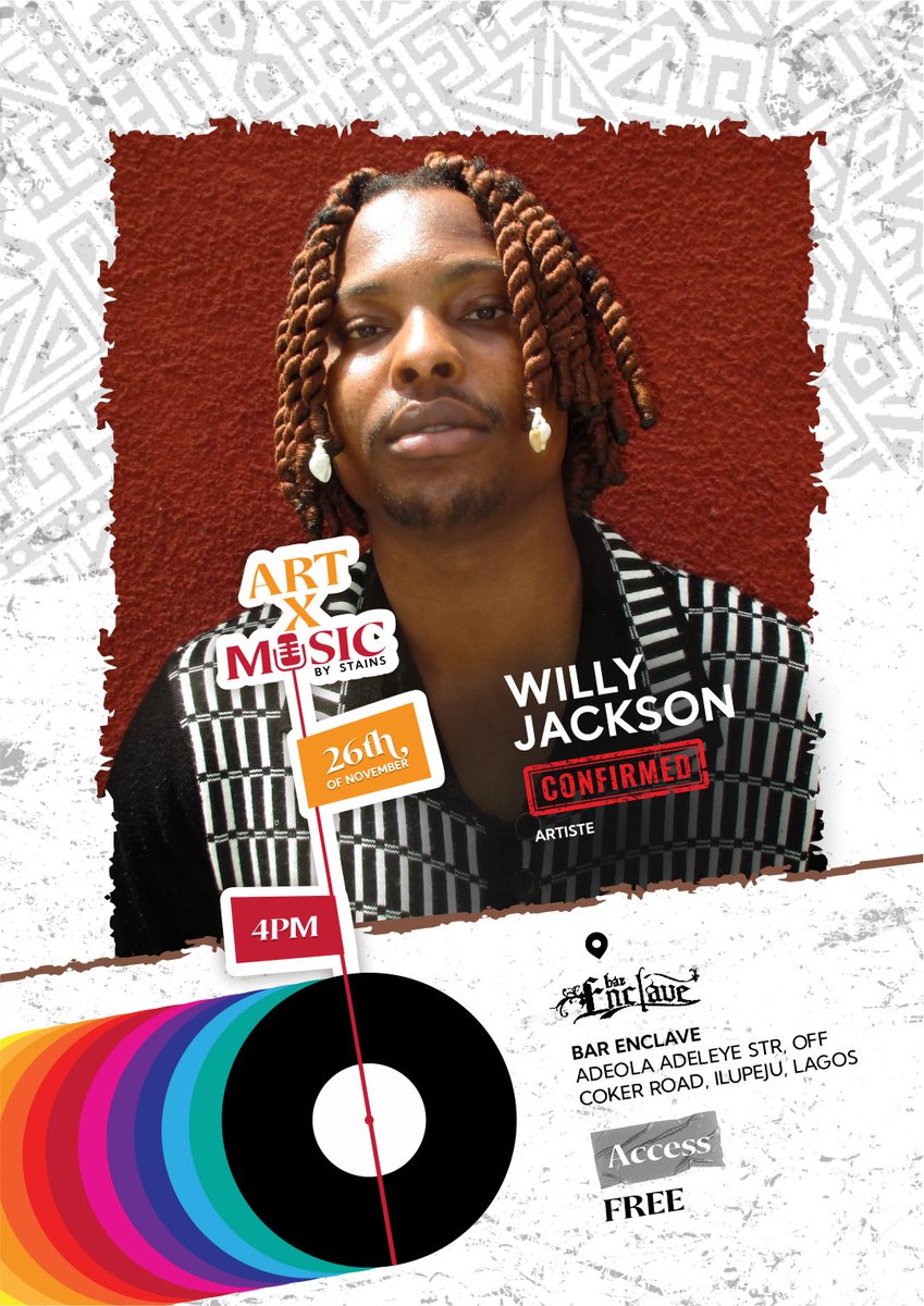 iamwillyjackson's tweet photo. 💉Medicine lovers we up! I'm gonna be performing at ArtxMusic on Sunday. Come through let’s vibe ✨🤍 https://t.co/MCBSg6ETI6
