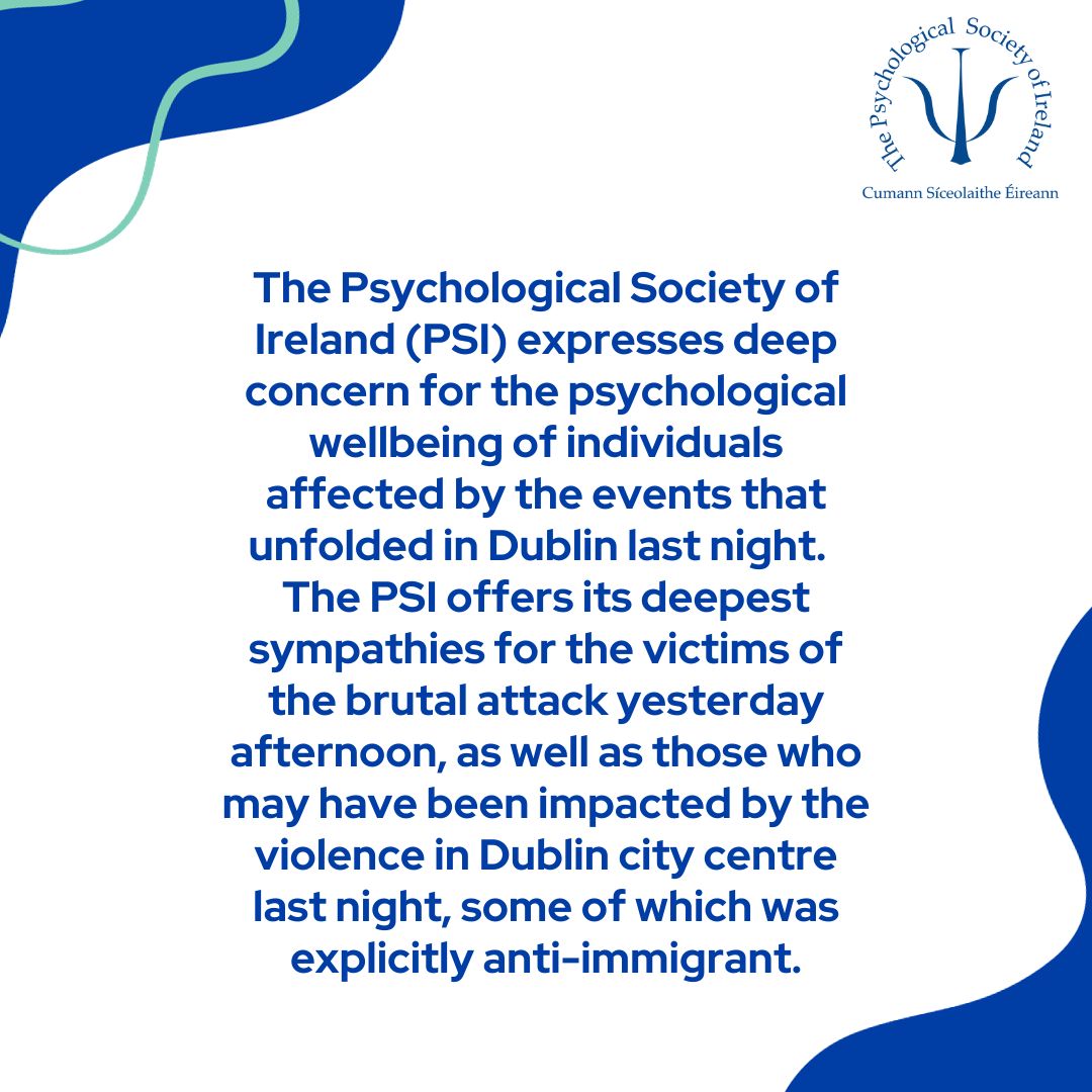 Events in Dublin yesterday have undoubtedly left an emotional and psychological imprint on those directly and indirectly affected. We have offered parents guidance on navigating conversations with children about what happened. Read more here: bit.ly/3GlwQ8Z