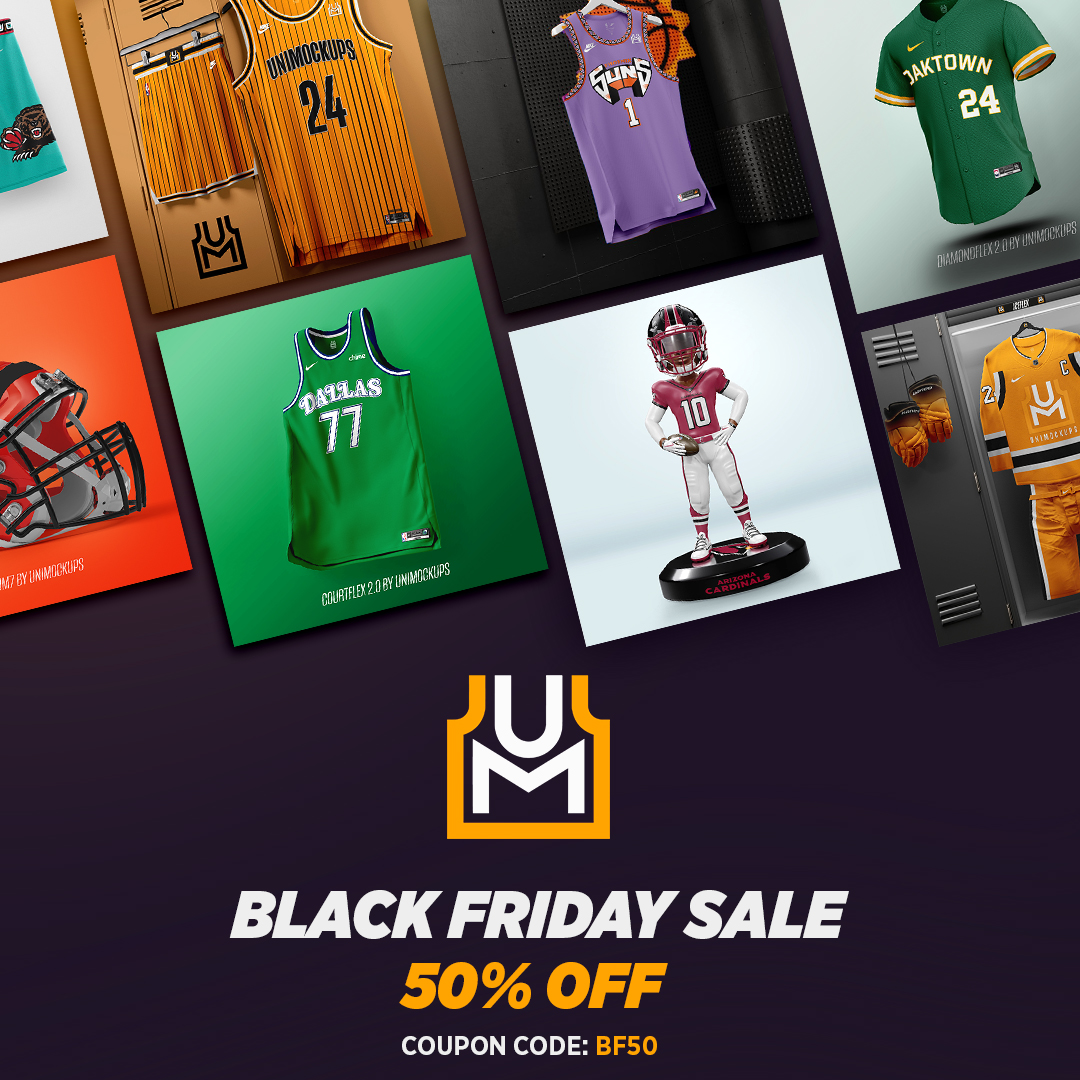 Our Black Friday sale is almost over! 50% off our already discounted prices. Coupon code: BF50 Get it now at unimockups.com