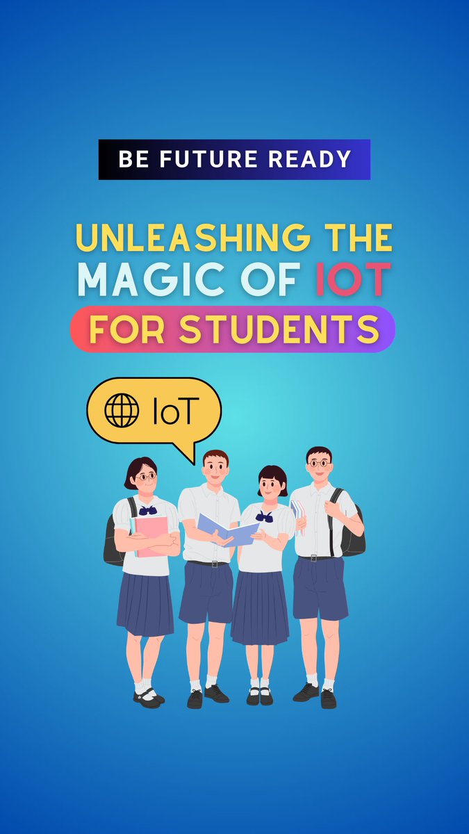 Unlock the world of IoT with our latest video! 🌐✨ 

WATCH: youtube.com/shorts/2jVJW7Y…

#IoTInnovation
#TechForStudents
#SmartDevices
#ConnectedWorld
#FutureTech
#DigitalTransformation
#StudentTech
#IoTExplained
#InnovativeGadgets
#TechInsights #techypreneur