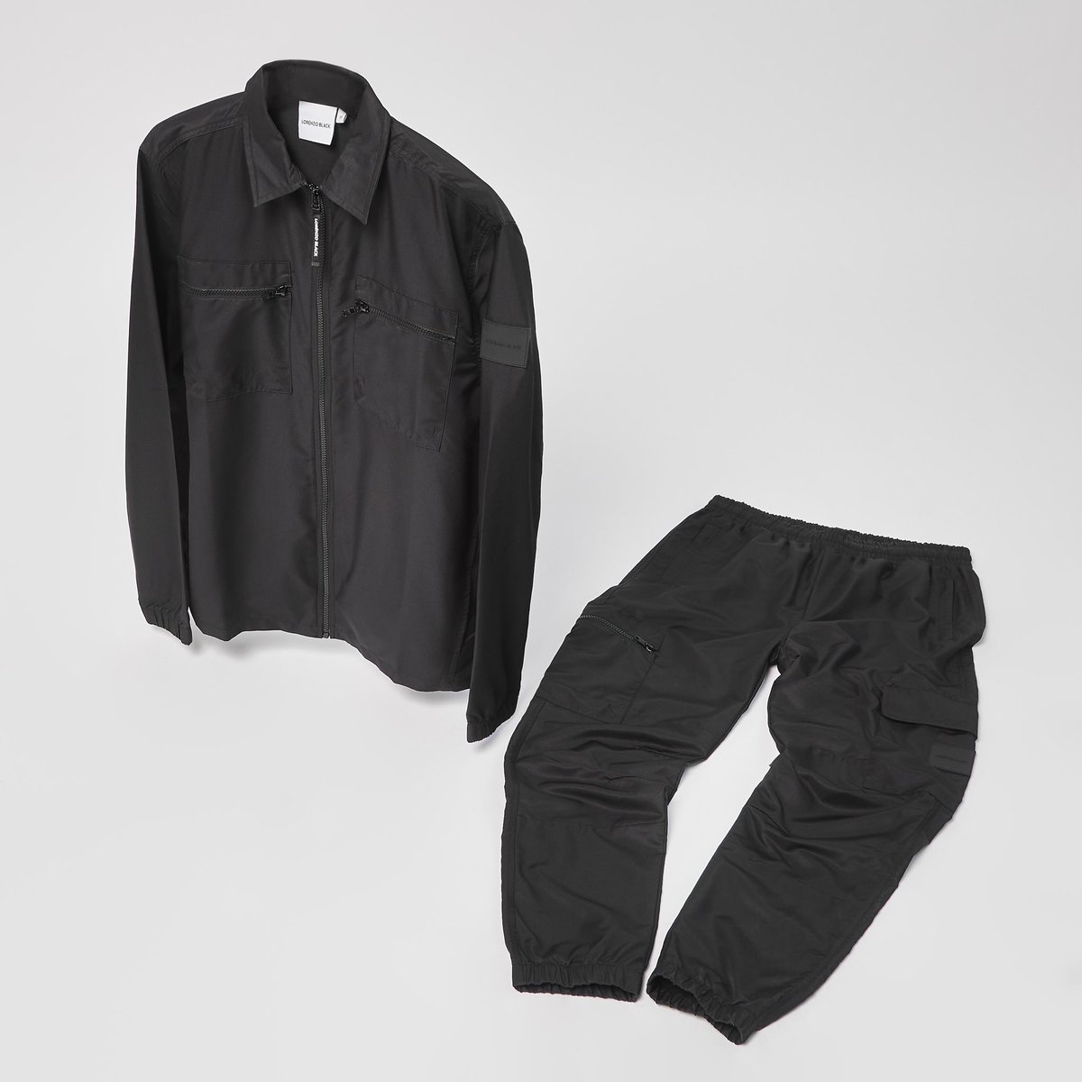 Our technical Overshirt and pants are definitely your Black Friday sale favourite. 
All Sizes still available online at an unreal price! 🖤

lorenzoblack.co.uk