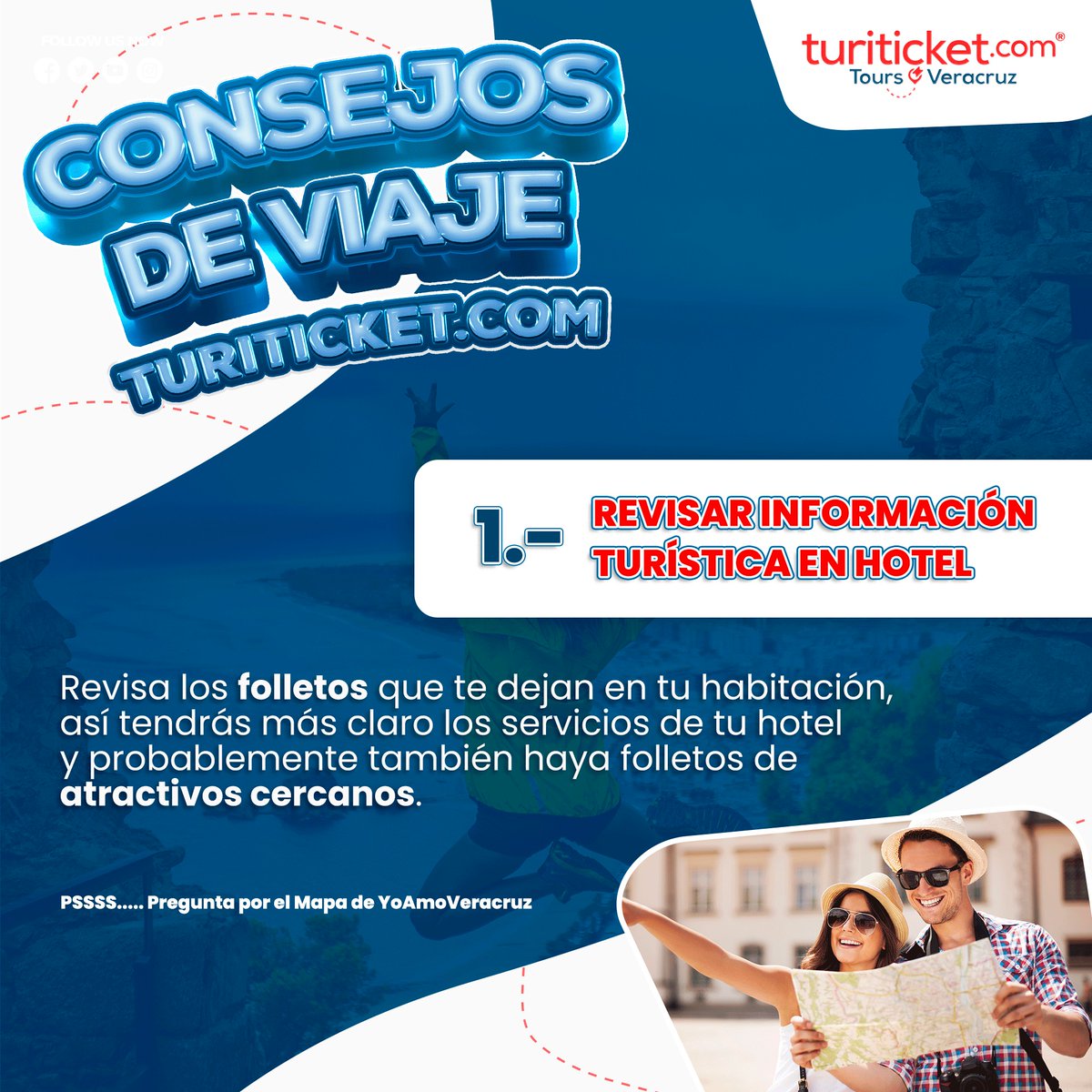 YoAmoVeracruz's tweet photo. 📷 Consejos Turiticket 📷

Te invitamos a pedir un mapa Turístico de Veracruz, el más completo que te podemos recomendar es el de https://t.co/QoihDiCnOM

#AventurasInolvidables #ExploraMéxico #veracruz #TurismoVeracruz #ExperienciasÚnicas #turismo #Aventura #Viajes #Tour https://t.co/ZV6kxKvwyH