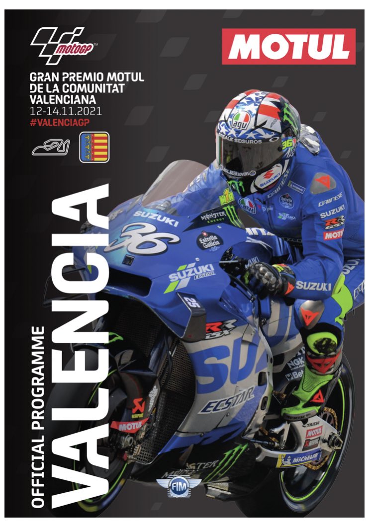 AntonioRamosGP's tweet photo. GP of Valencia 2021, 2022 and 2023 !!! πͺπΈπ
#ValenciaGP #MotoGP #OldProgrammes https://t.co/hJL09NIJb4