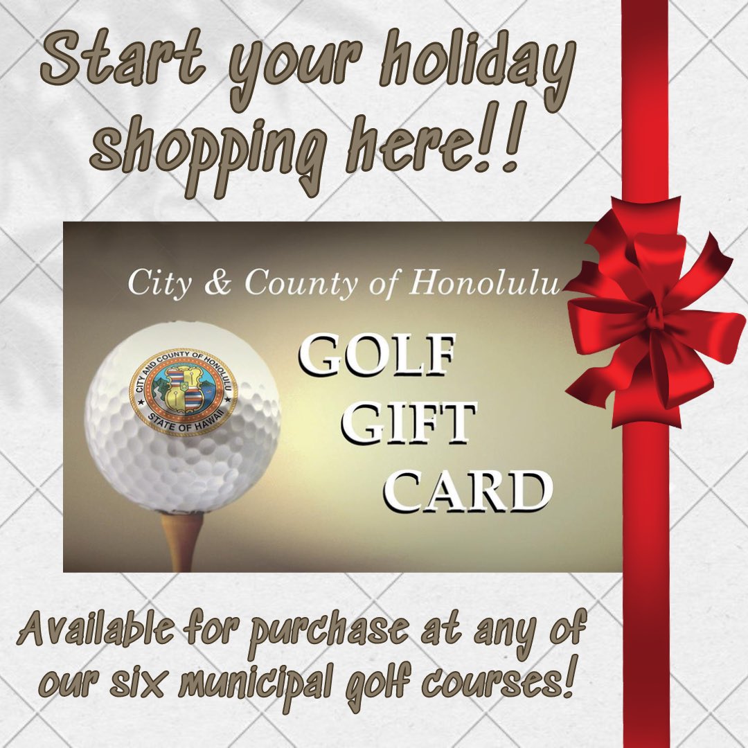 City and County of Honolulu Golf Division tweet media