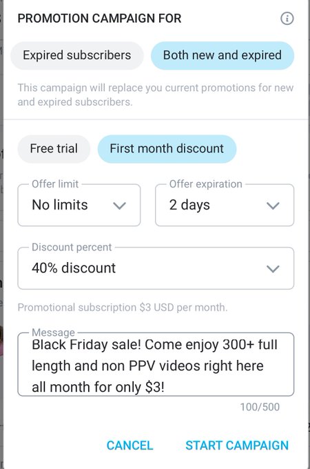 black friday sale on https://t.co/RUs2ElXizo! 40% discount for the whole month only $3 for 300+ full