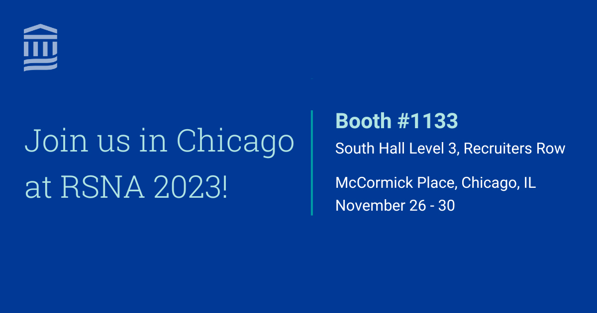 Mass General Brigham Radiology is attending #RSNA2023, 11/26–30 in Chicago. Our staff will answer questions, discuss new opportunities & provide insight on transforming your career with Mass General Brigham Radiology. Visit us at booth 1133 or learn more: spklr.io/6019mUnR.
