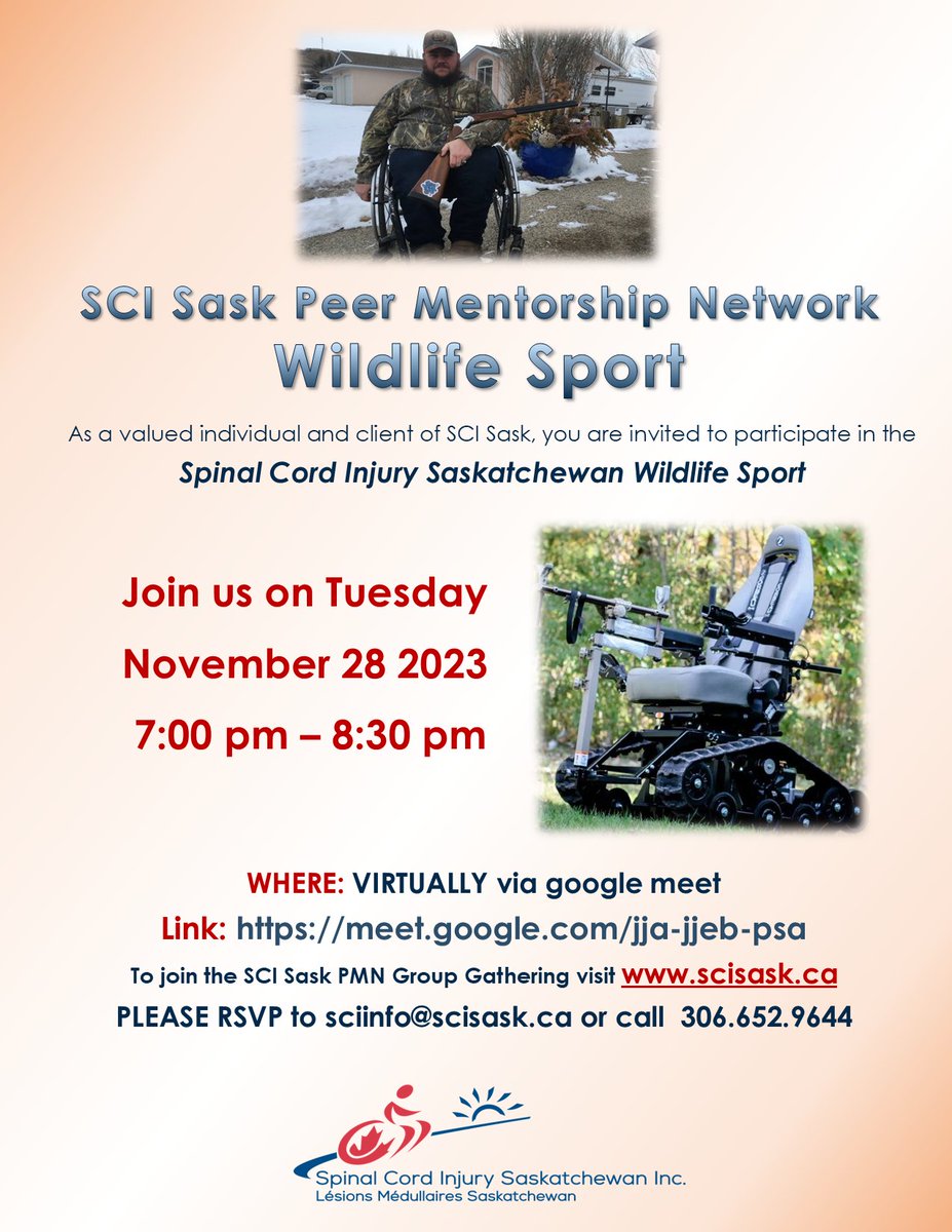 Wildlife Sport
November 28 2023
7:00 pm – 8:30 pm
Link: meet.google.com/jja-jjeb-psa