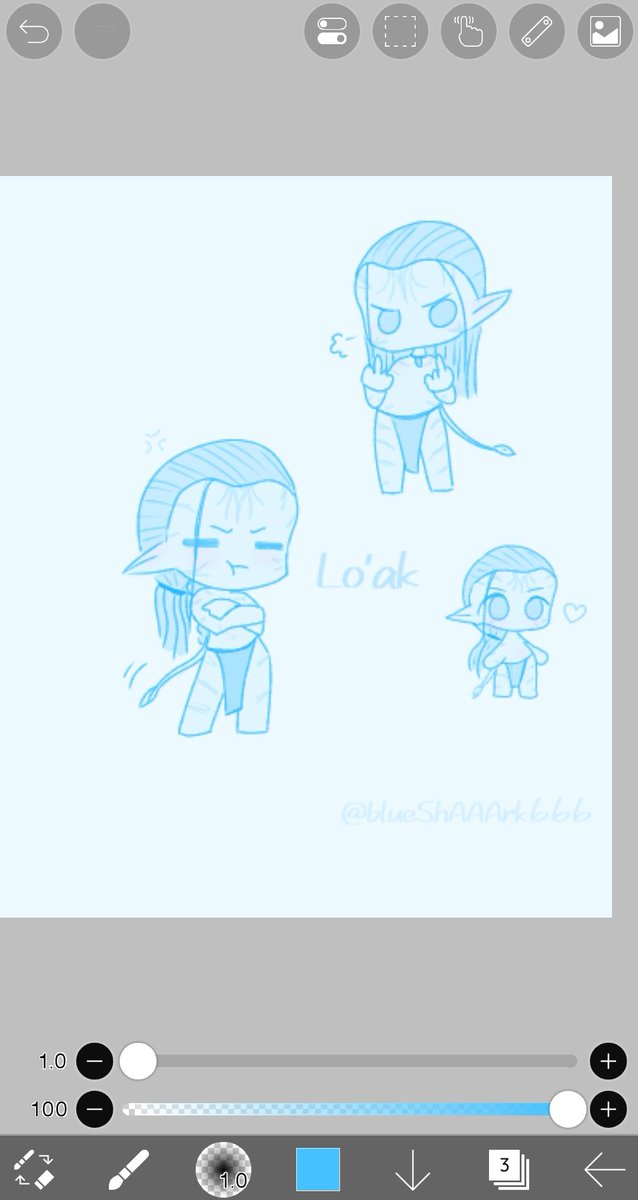 blueShAAArk666's tweet photo. I accidentally cut my hand and now it’s hard for me to draw (T^T)... 
#Avatar2 #Loak #LoakSally https://t.co/PSSrkB69Vb