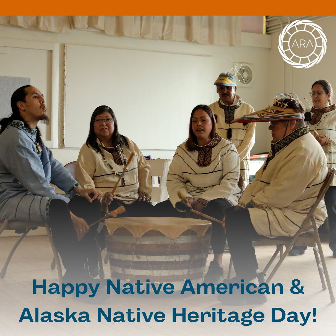 ANCSAregional's tweet photo. Happy Native American and Alaska Native Heritage Day! Today we celebrate our thriving people, cultures, and communities. https://t.co/0hHK77DusY