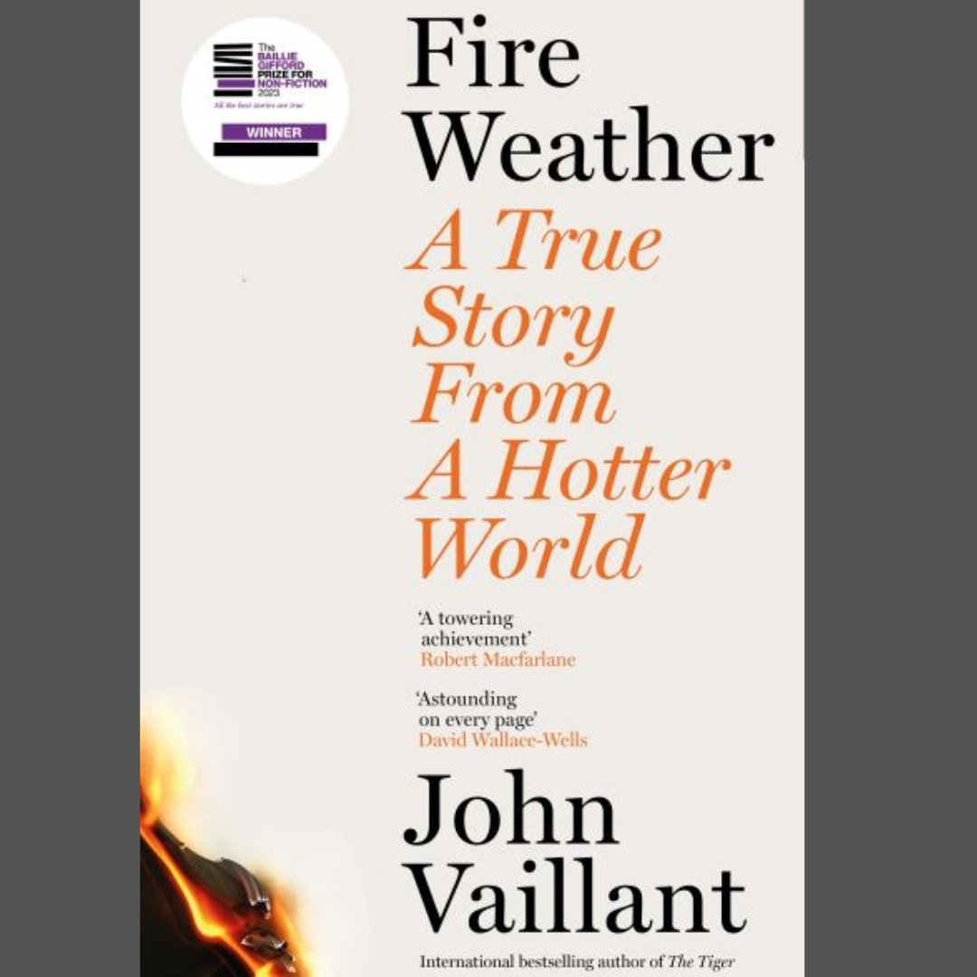WFlibraries's tweet image. 🔥 The winner of this year&apos;s #BaillieGiffordPrize is &apos;Fire Weather&apos; by John Vaillant.
We have a copy at #PontefractLibrary.
Visit the library to borrow, or reserve at wakefield.ent.sirsidynix.net.uk/client/en_GB/d…
@BGPrize #books #libraries #johnvaillant #canada